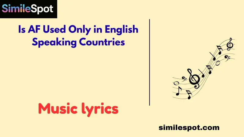 Is AF Used Only in English Speaking Countries