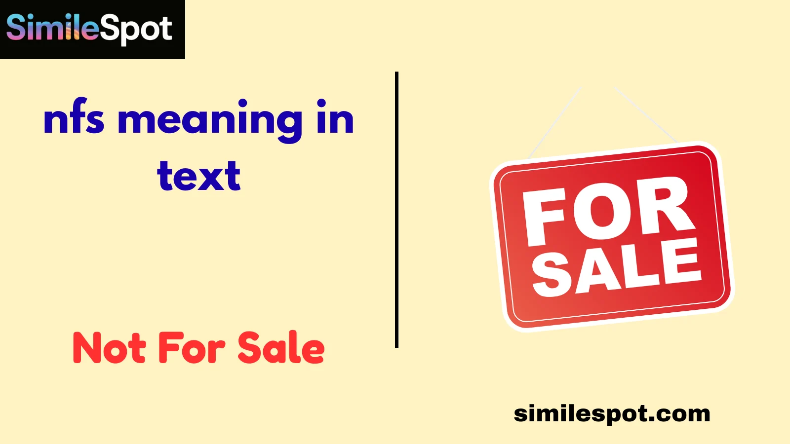 nfs meaning in text