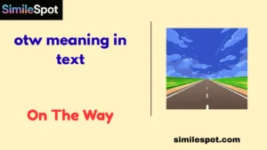 otw meaning in text