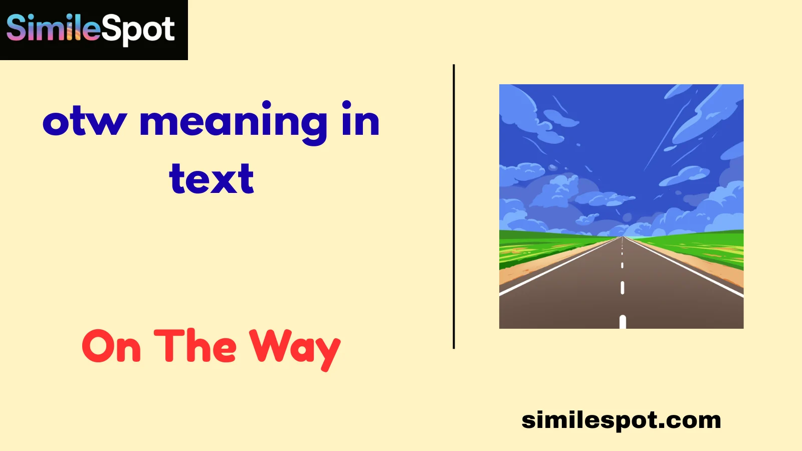 otw meaning in text