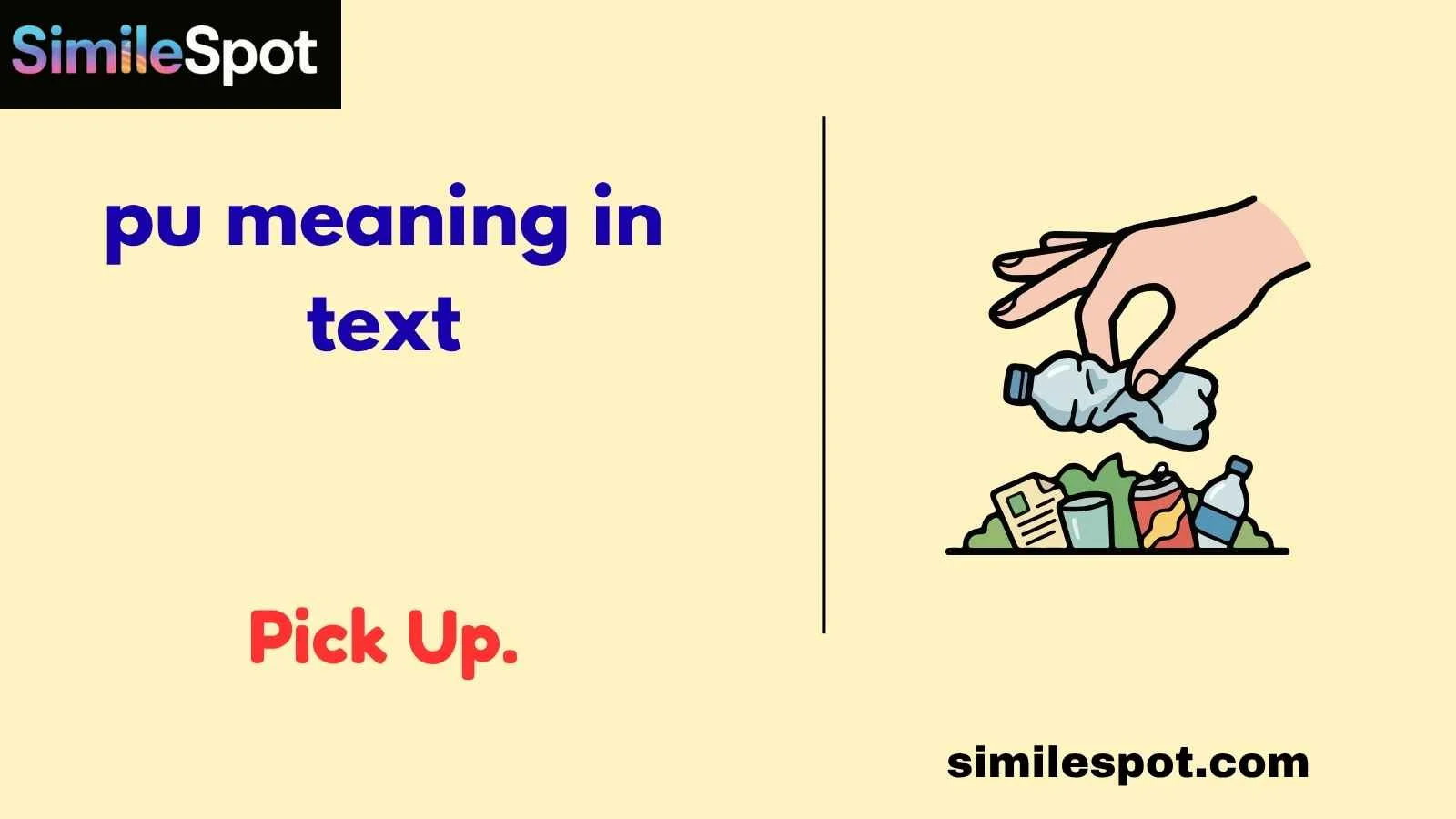 pu meaning in text