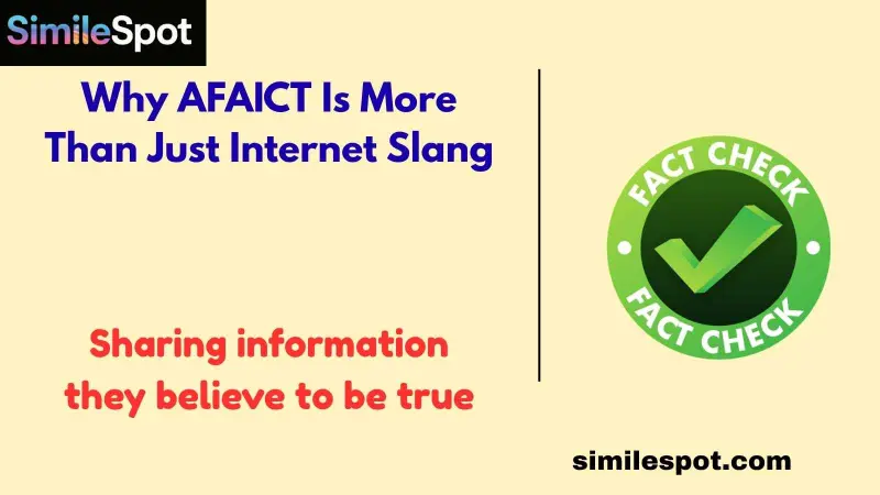 Why AFAICT Is More Than Just Internet Slang