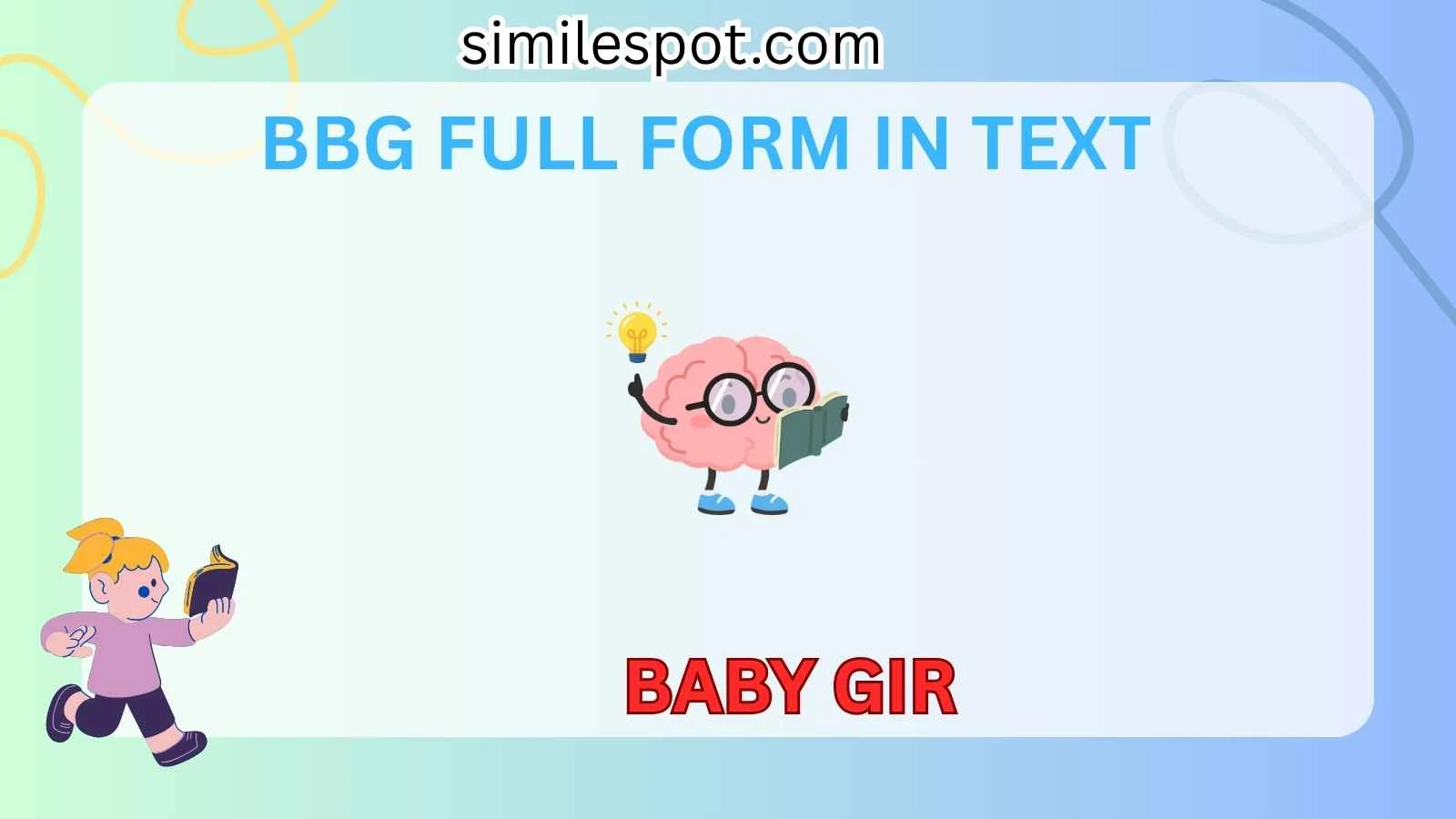 bbg full form in text