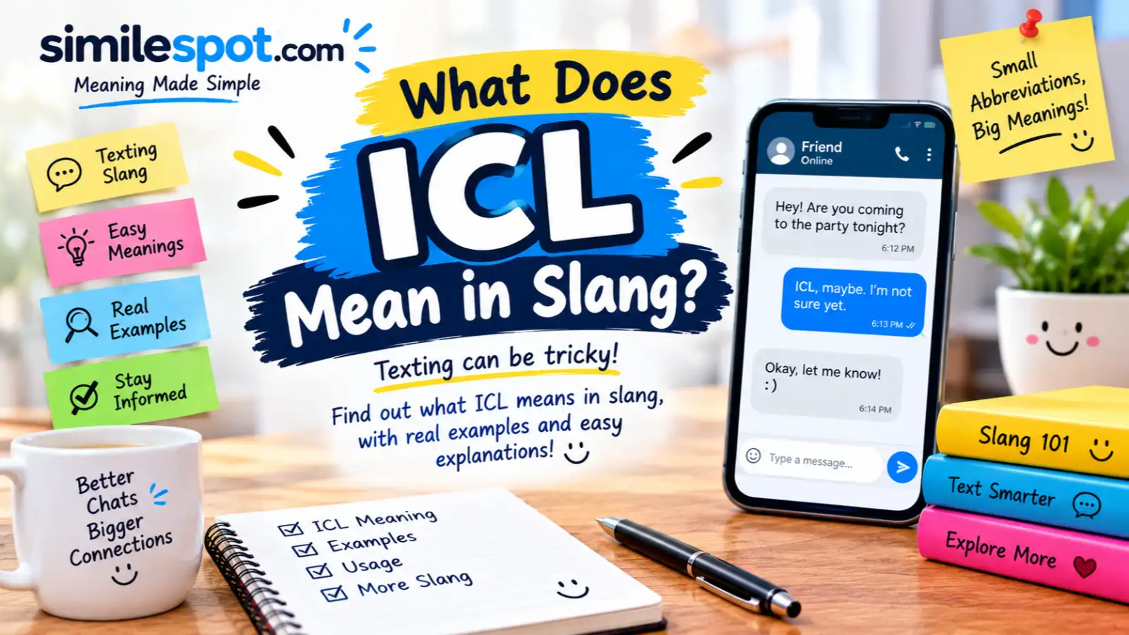 what does icl mean in slang