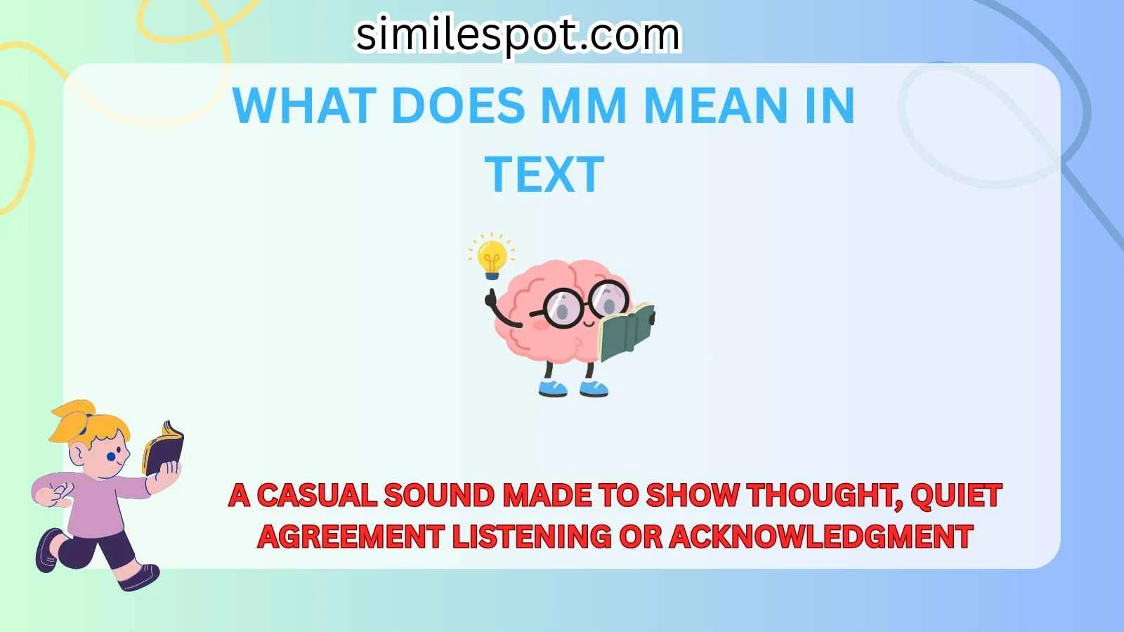 what does mm mean in text
